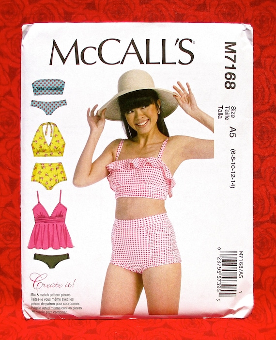 Vintage style cheap two piece swimsuits