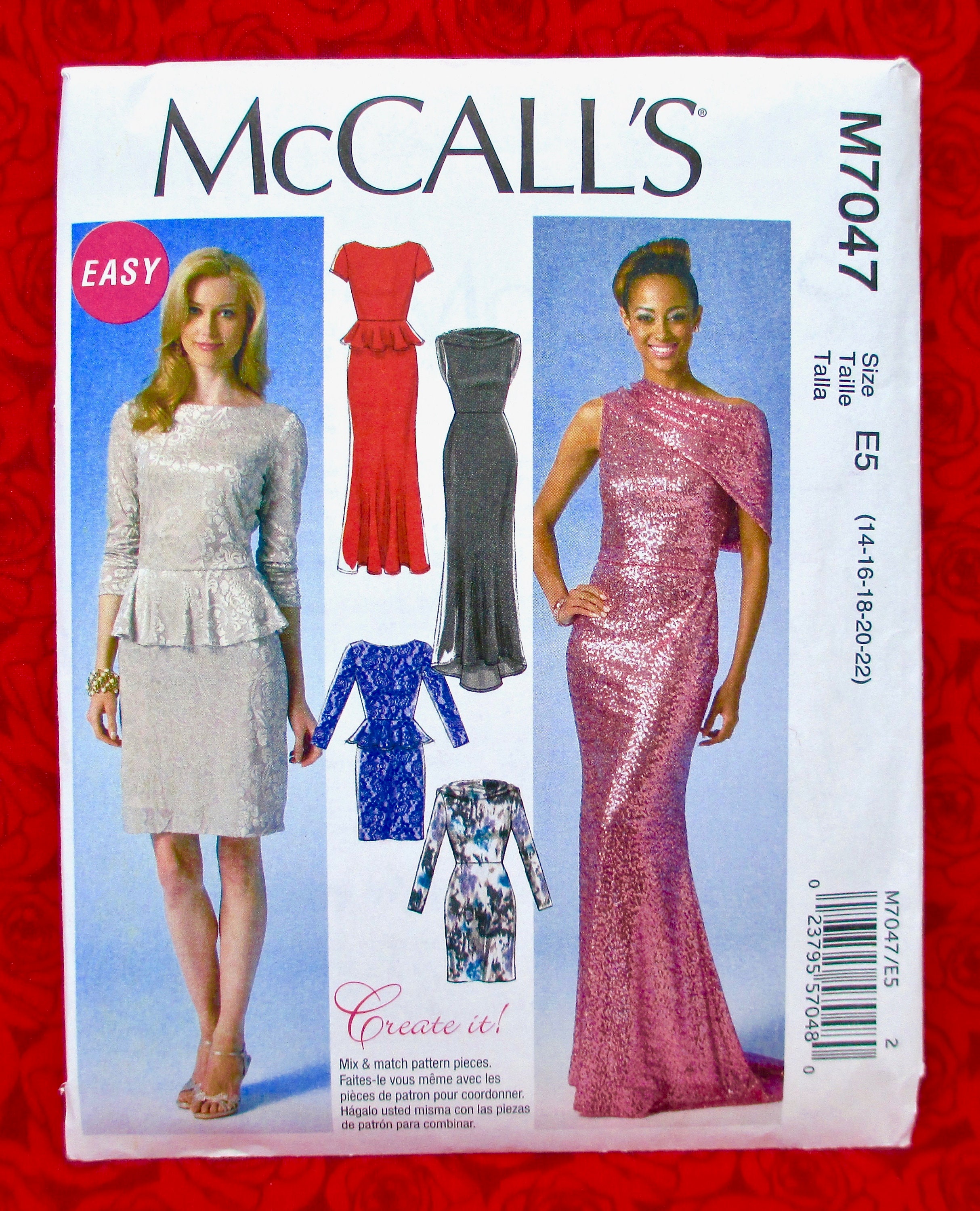 Many McCALLS Choose Your DRESS Pattern Evening & Casual UNCUT 