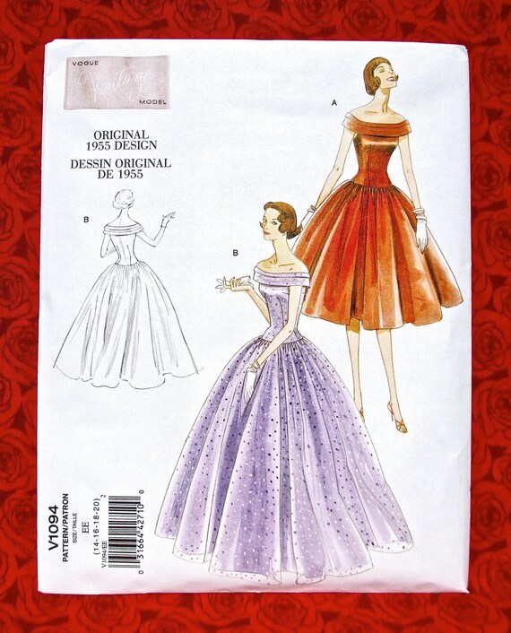 1950s gown