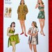 Simplicity Sewing Pattern S8932 Bikini Top, Shorts, Skirt, Jacket, Retro 1940's Style, Sizes 4 6 8 10 12, Summer Pool Beach Fashion, UNCUT
