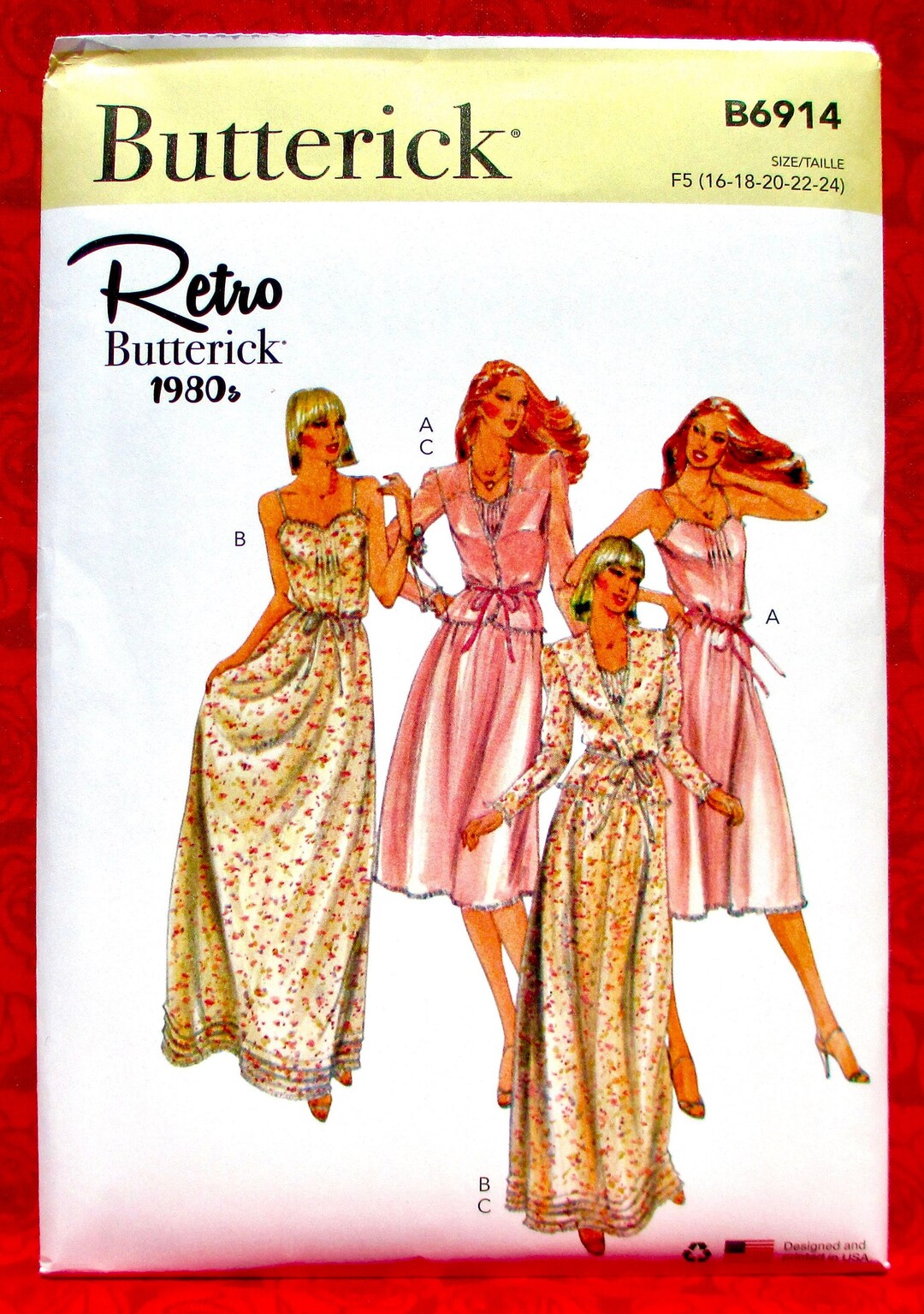Butterick Sewing Pattern B6914 Sweetheart Neckline Dress, Evening Gown ...