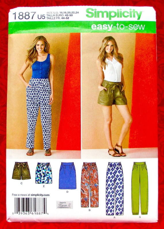 Capris with shop skirt