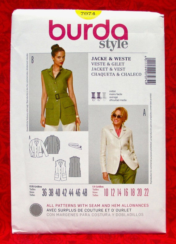 2024 Burda style sewing patterns long to 