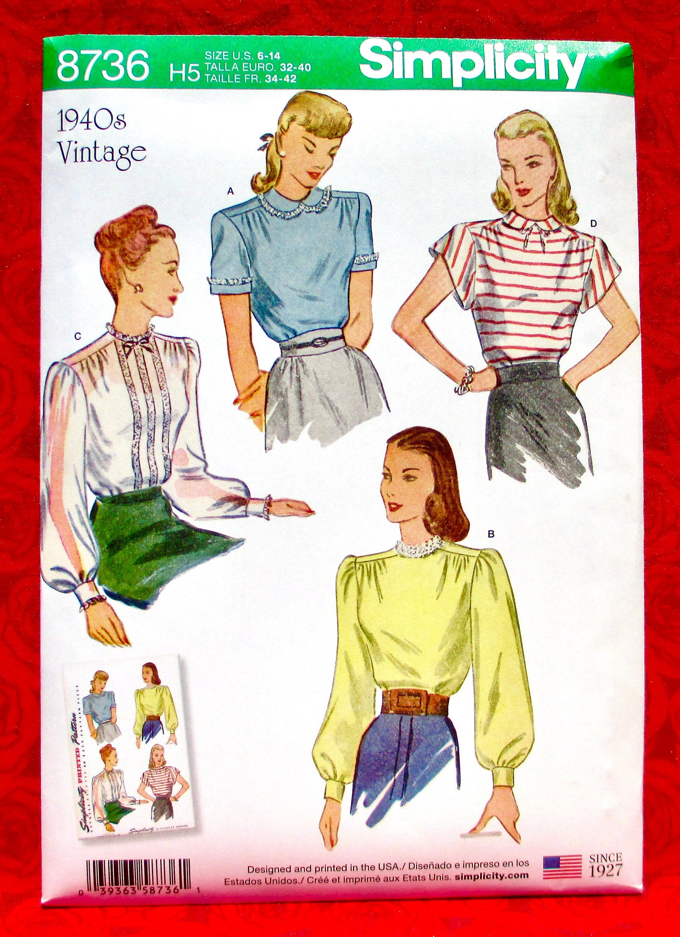 トップス vintage pleats design high neck cut sew How to cut and sew a built- up neckline/High neck collar