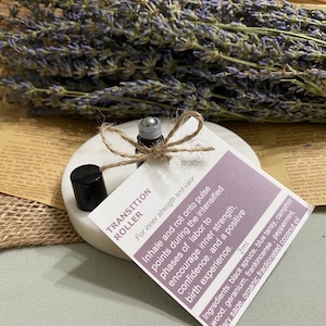 Transition Roller | Essential Oils for Birth | Essential oils for labor | Essential oils for transition