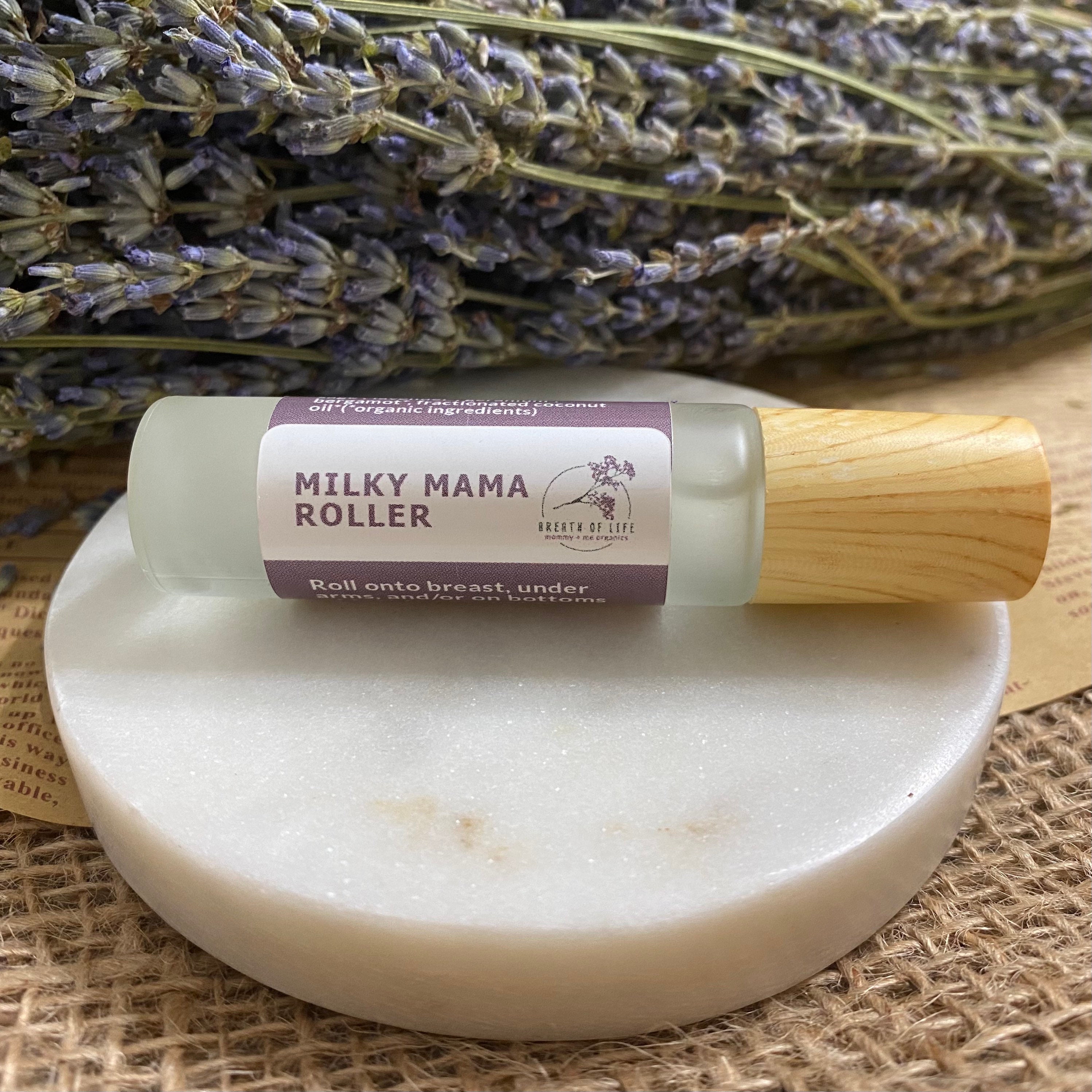 Organic Milky Mama Roller lactation essential oil Increase Milk…