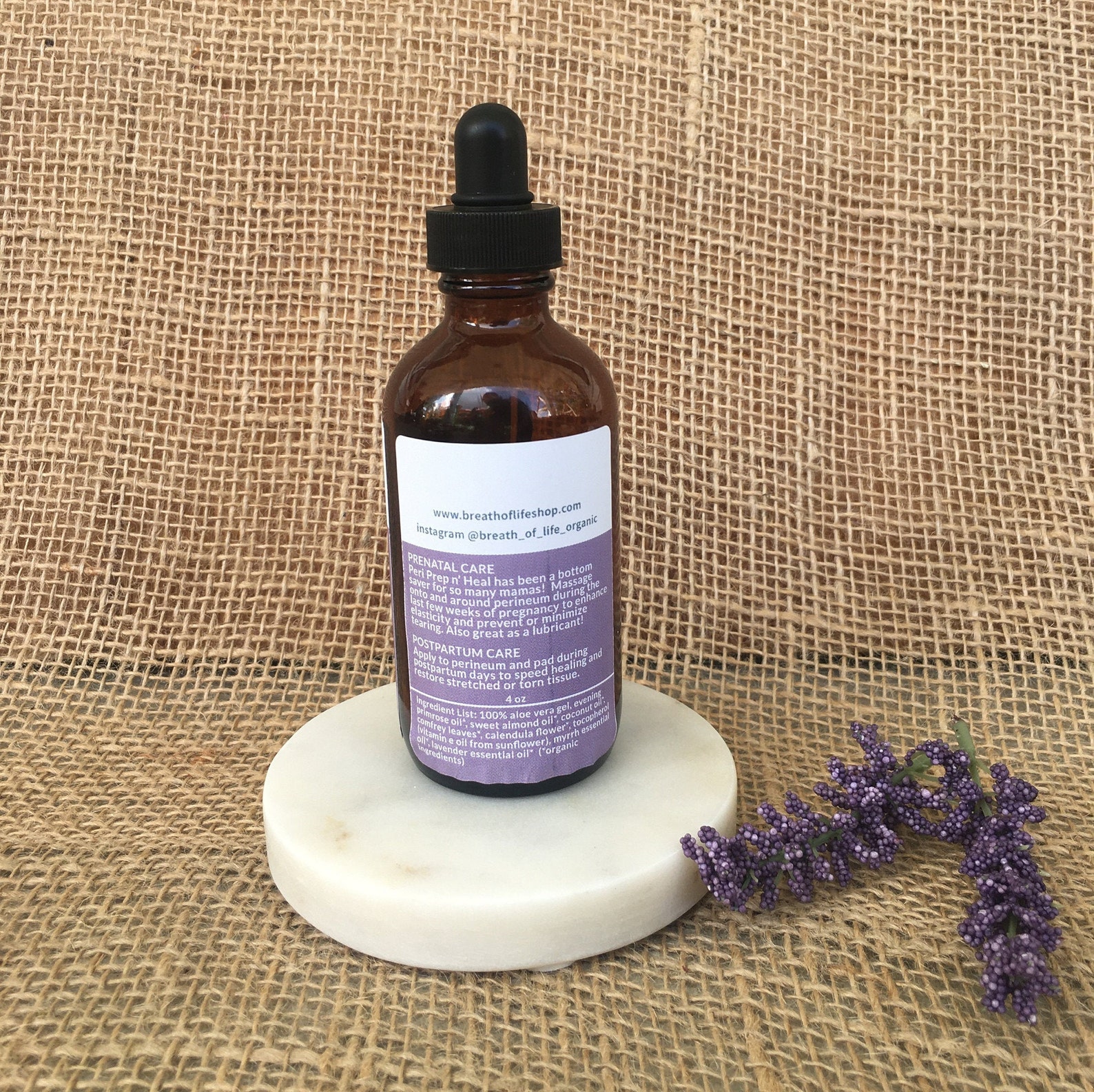 ORGANIC Perineum Oil Etsy