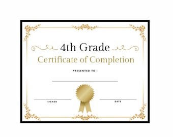 10th Tenth Grade Graduation Diploma Certificate Instant Download ...