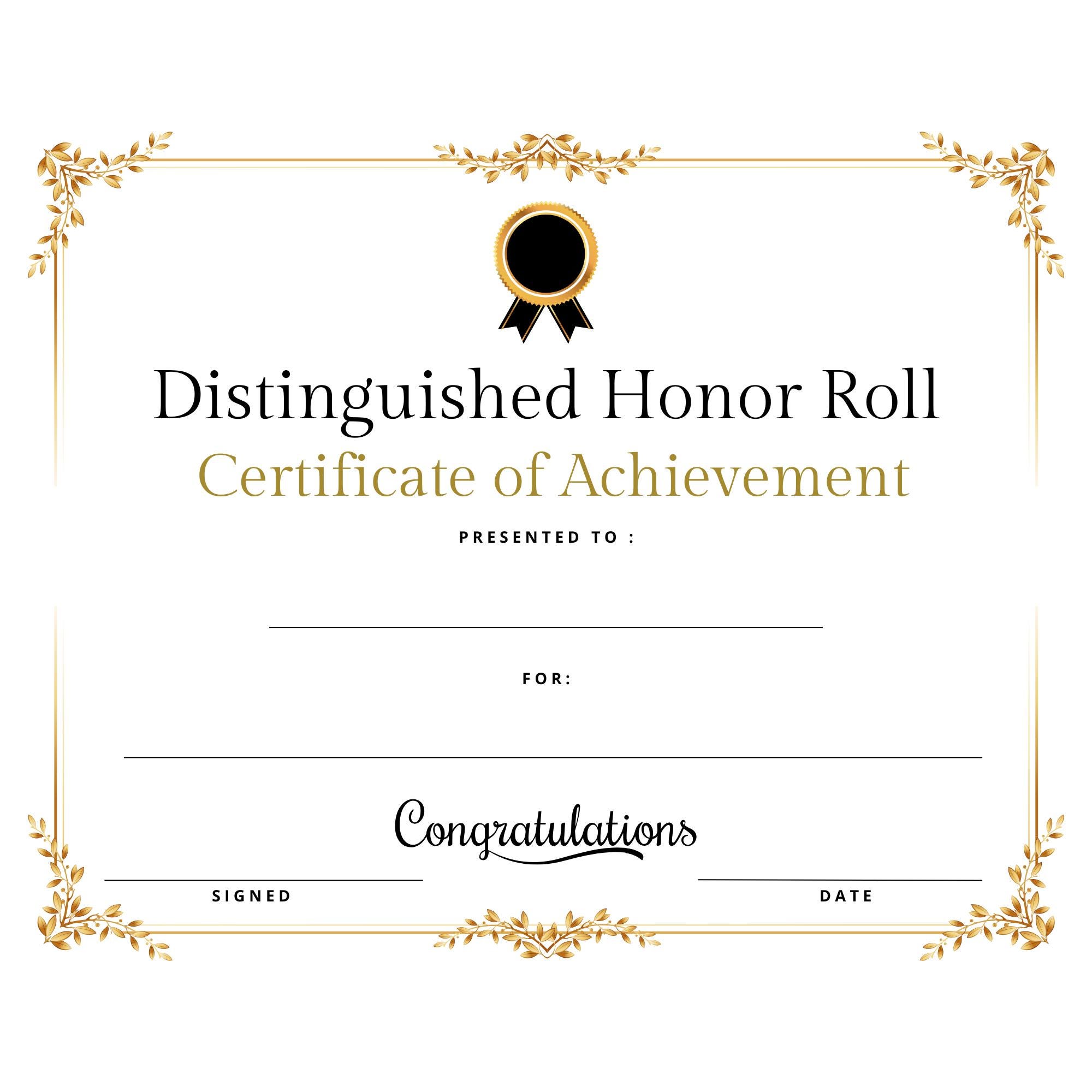 distinguished-honor-roll-certificate-award-instant-download-printable
