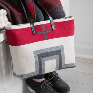 Bag made with Pendleton Wool