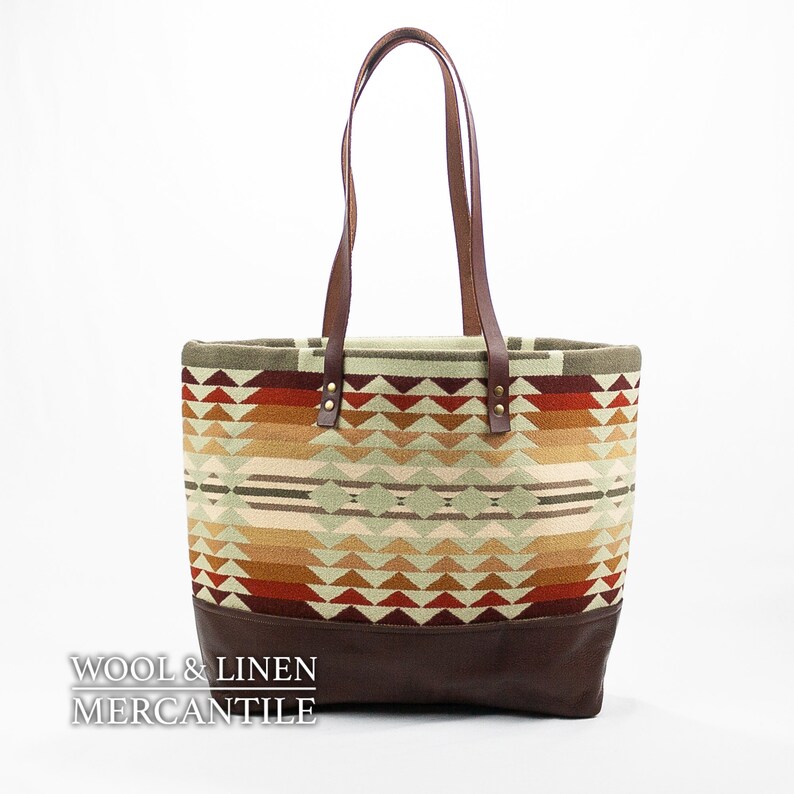 Bag made with Pendleton Wool Weekender Pendleton and Leather,NEW! Pendeltons Harding Blanket IN STOCK ! Portland Wool