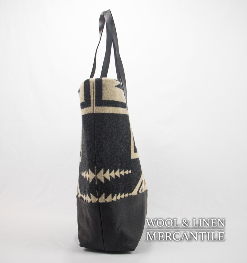 Tote made with Pendleton Wool Pendletons Harding Blanket Etsy