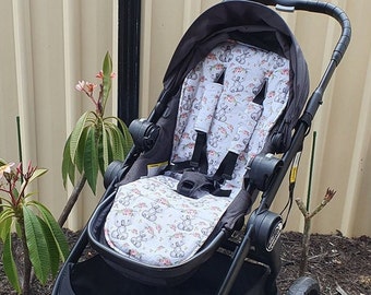 joie Zeta Universal Padded Stroller Seat Liner To Fit My Babiie Hauck,RedKite