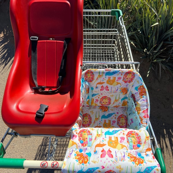 Shopping Trolley Liner Toddler Seat PDF Sewing Pattern