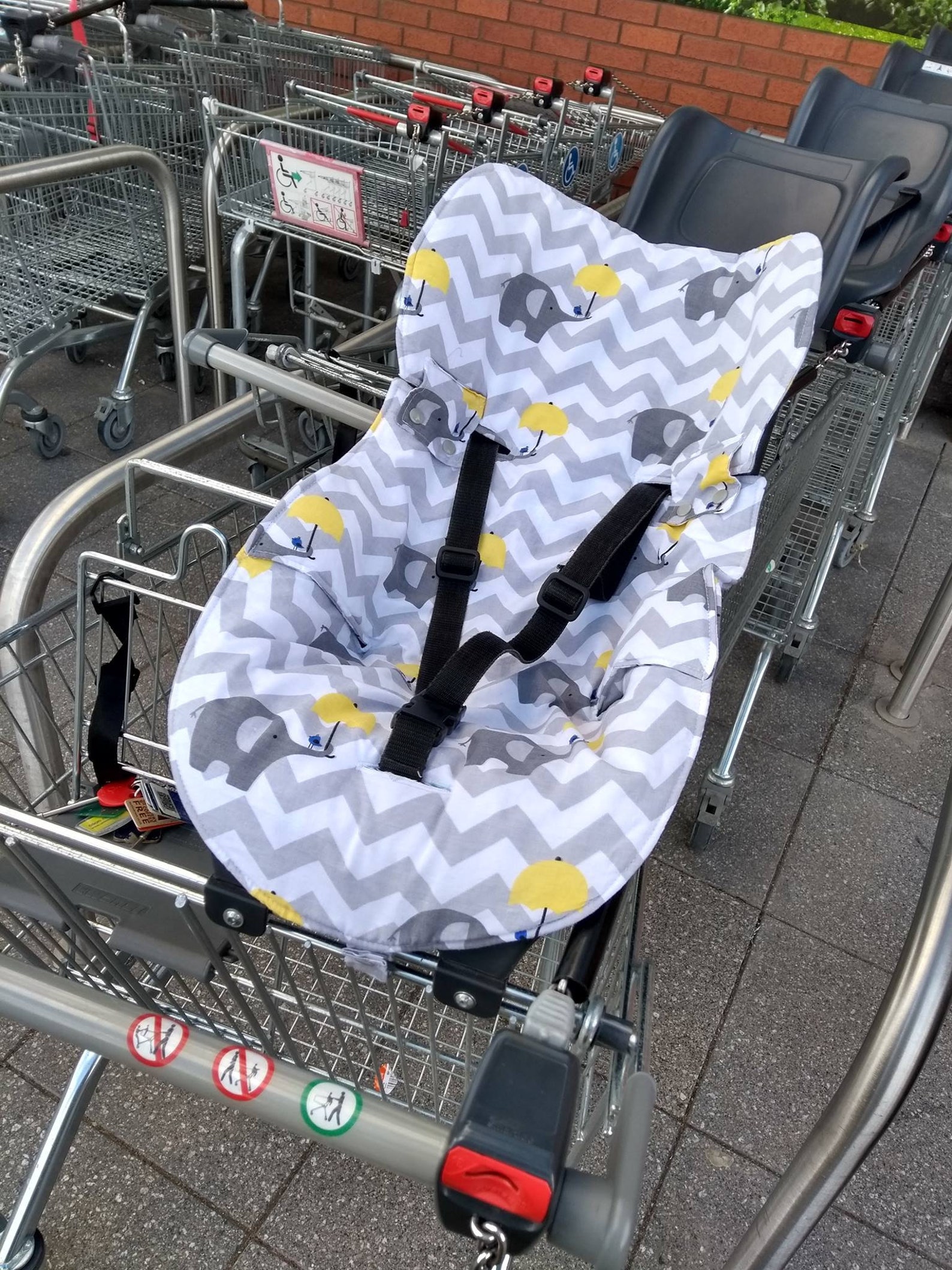 Shopping Trolley Capsule Liner PDF Sewing Pattern Shopping Etsy Australia