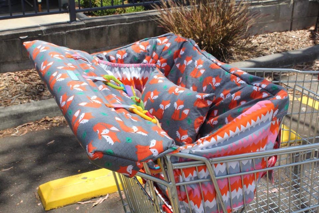 Shopping Trolley Liner PDF Sewing Pattern, Shopping Cart, Cart Liner