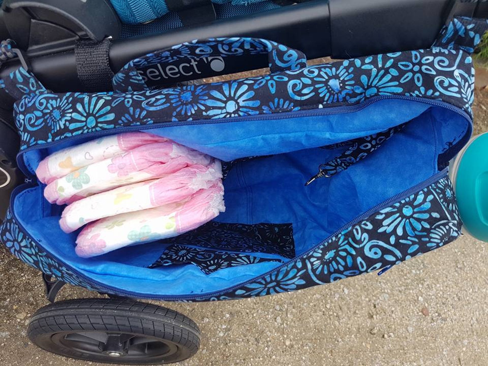 Pram Saddle Bag PDF Sewing Pattern Stroller Saddle Bag Pram Etsy