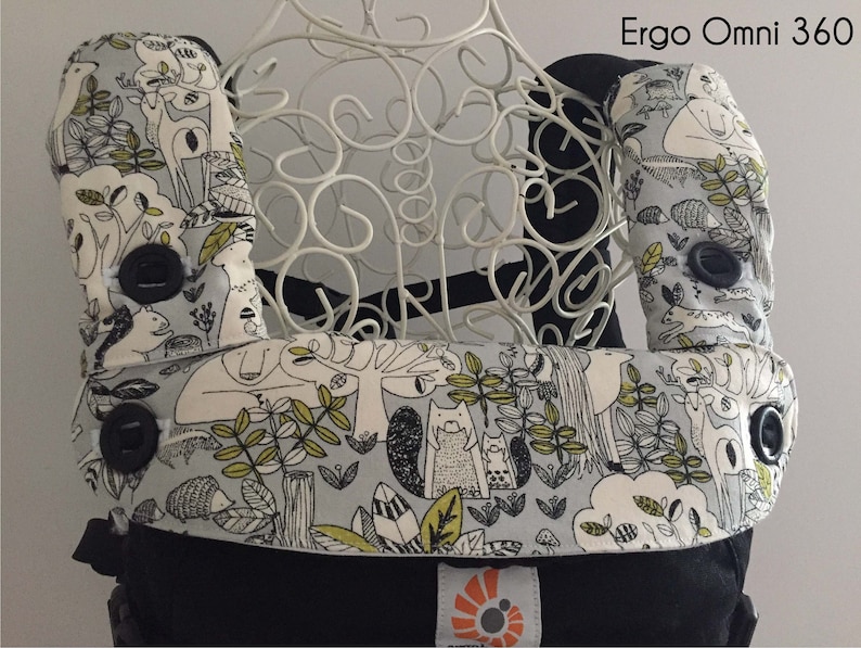 Ergo Omni 360 360 and Adapt Suck Pads and Dribble Bib PDF - Etsy Australia