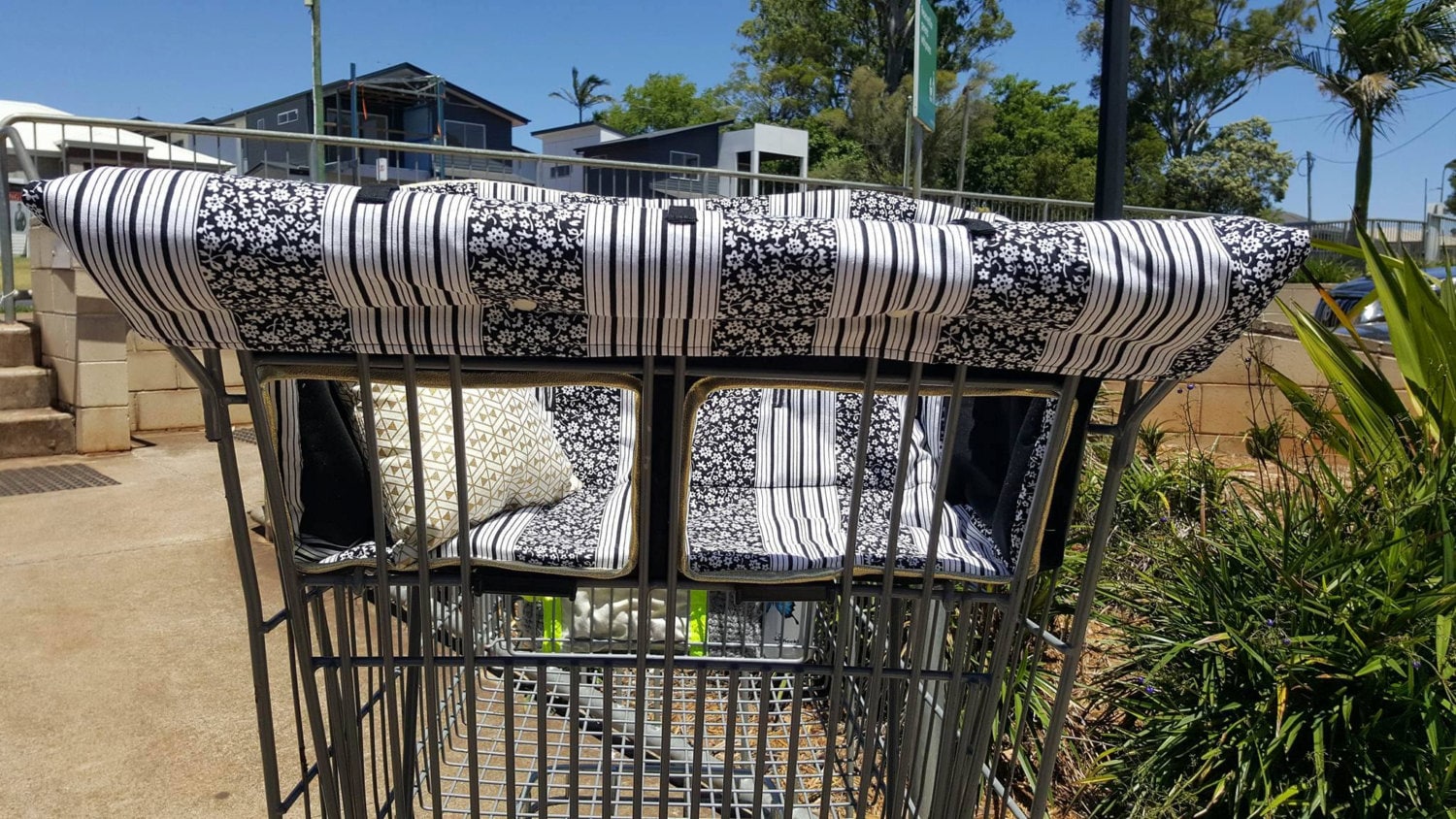 Shopping Trolley Liner Pdf Sewing Pattern Shopping Cart Cart Etsy