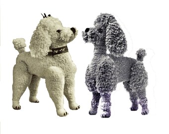 poodle knitting pattern free