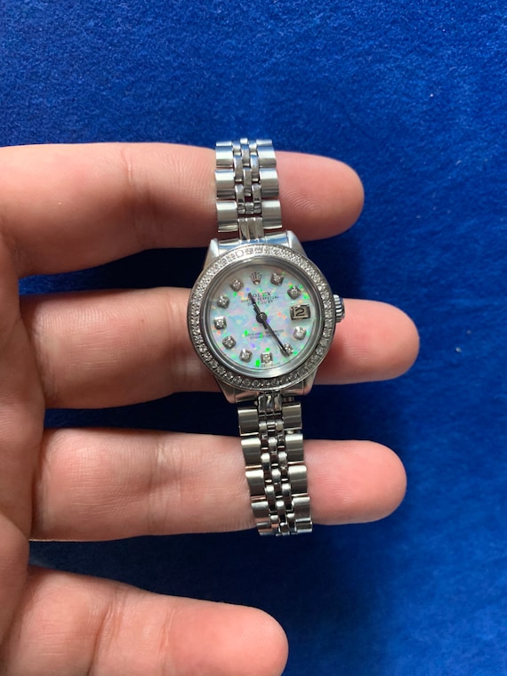 Ladies Rolex Oyster Perpetual Datejust watch