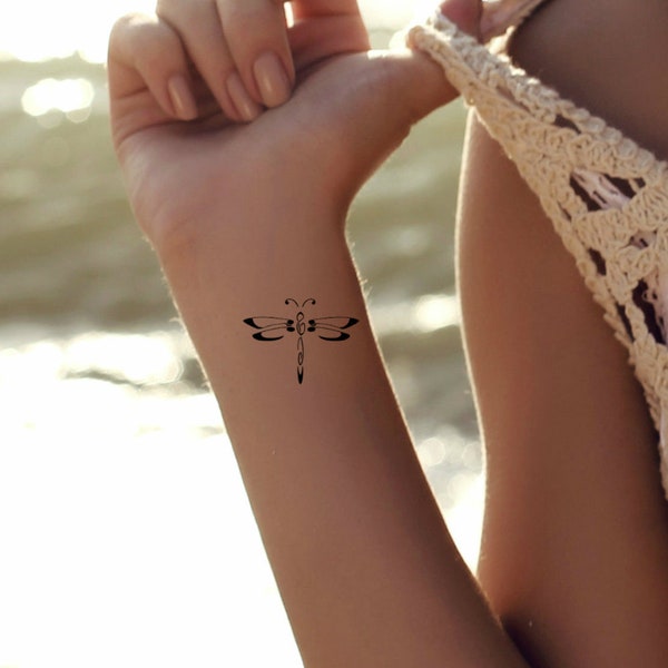 Dragonfly Tattoo Etsy
