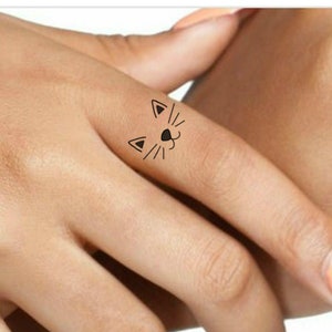 Sea Turtle Temporary Tattoo 4 Finger Tattoos Etsy