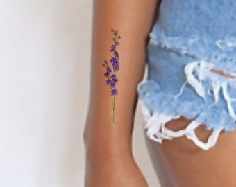 flower tattoo thin