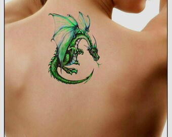 dragon tattoo etsy