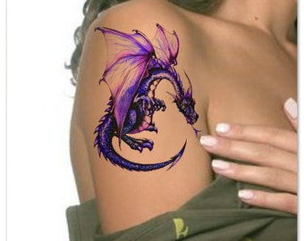 dragon tattoo etsy