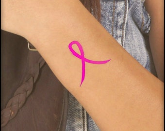 cancer tattoo etsy