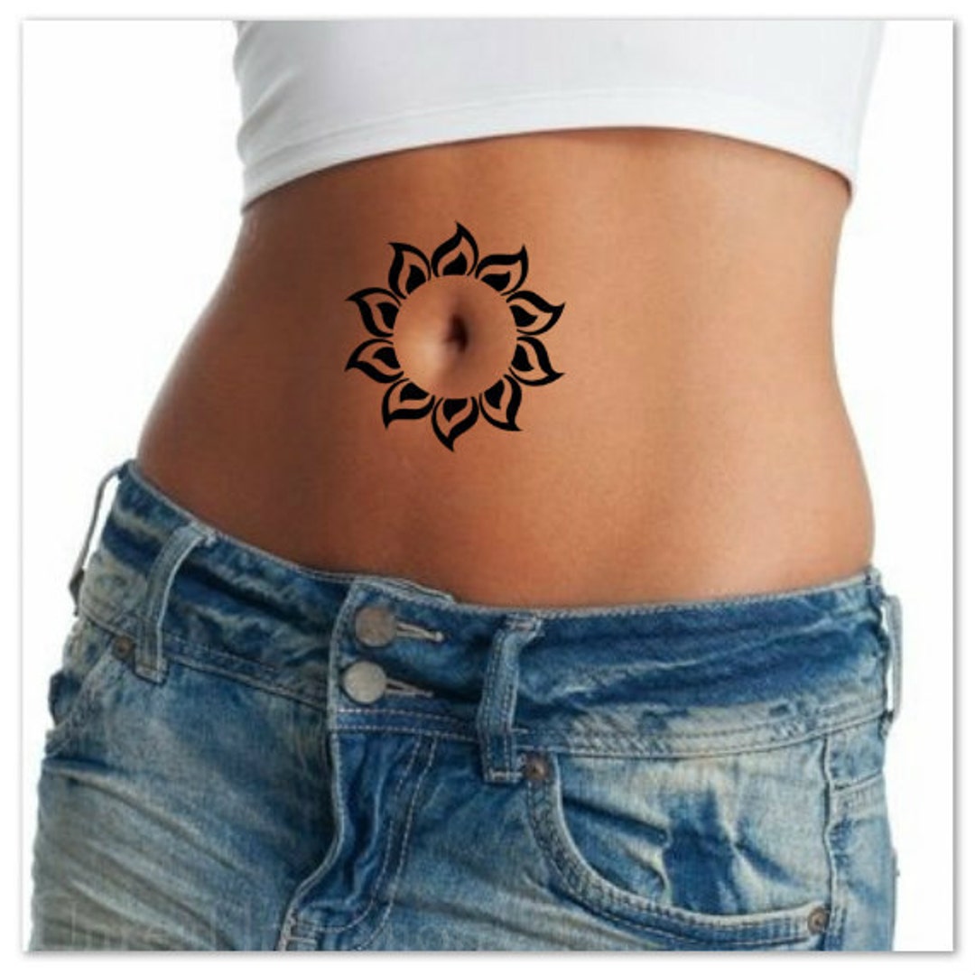 24 Belly Button Tattoo Design Ideas You'll Want To See - Tattoo Twist