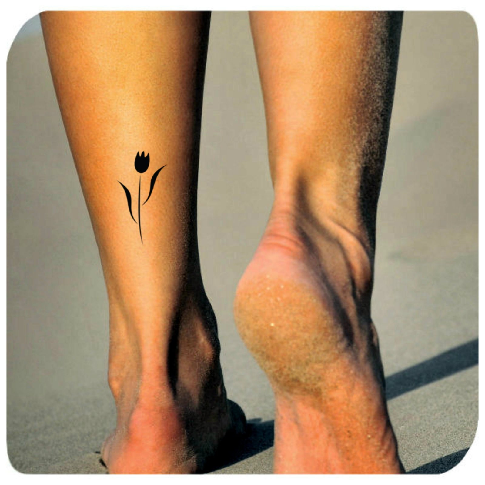 Tulipani tatuaggio temporaneo 2 tatuaggio finto resistente impermeabile  tatuaggi di lunga durata da 5 a 7 giorni - Etsy Italia
