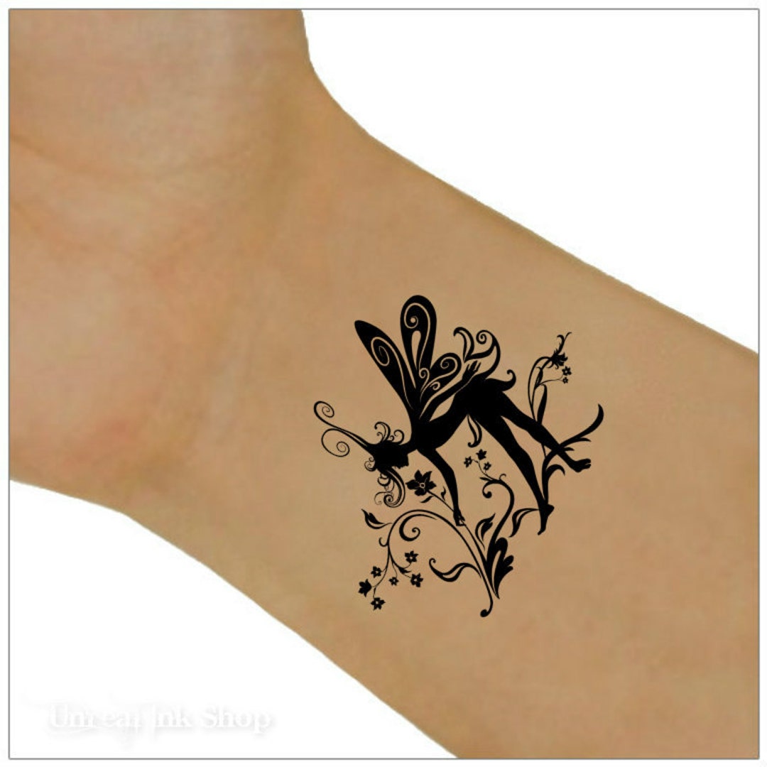 Fairy Temporary Tattoo 2 Wrist Tattoos - Etsy