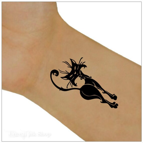 Tatouage Temporaire 1 Tatouages De Poignet De Chat Etsy Tatouage Temporaire 1 Tatouages De Poignet De Chat Etsy