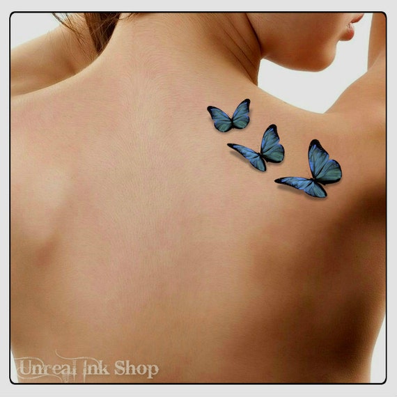 3D Butterfly Tattoos: Realism in Ink and Art