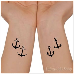Cool Anchor Tattoo On Left Foot