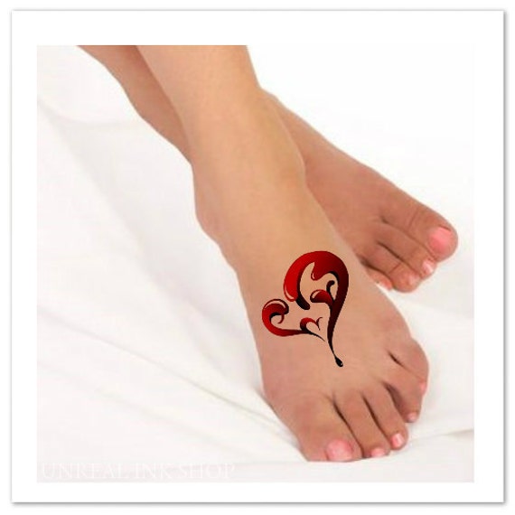 love foot tattoos | Love heart tattoo, Heart tattoo, Heart tattoo ...