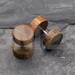 A Pair of Vera Wood Fake Plug 