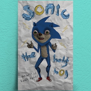 Somnik The Spikey Boy - B-Grade print