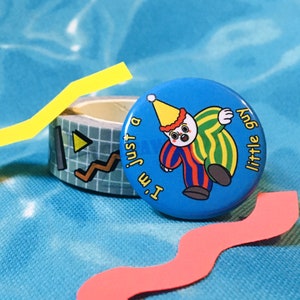 Scotty the Circus Clown 1.25" Button