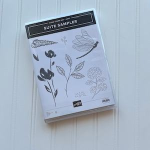 Suite Sampler Stamp Set. Retired Stampin Up! Stamp set. New!
