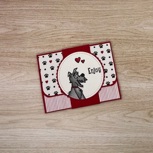 Porte-cartes cadeau, chouchoutez vos animaux de compagnie ! Anniversaire, nouvel animal de compagnie, merci et porte-cartes cadeau pour toutes les occasions.