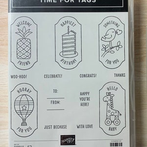 Stampin up Hello Friend Stamp Set - Etsy