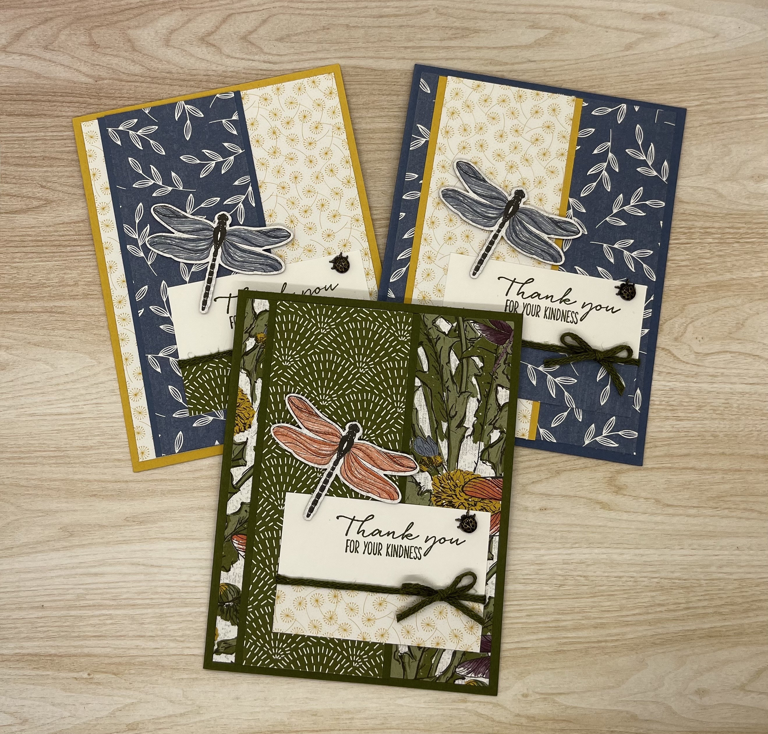 Dragonfly Garden Stampin Up - Etsy