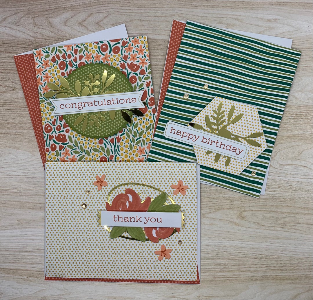 Happy Birthday Cards, Thank You Cards, Congratulations Card. Stampin ...