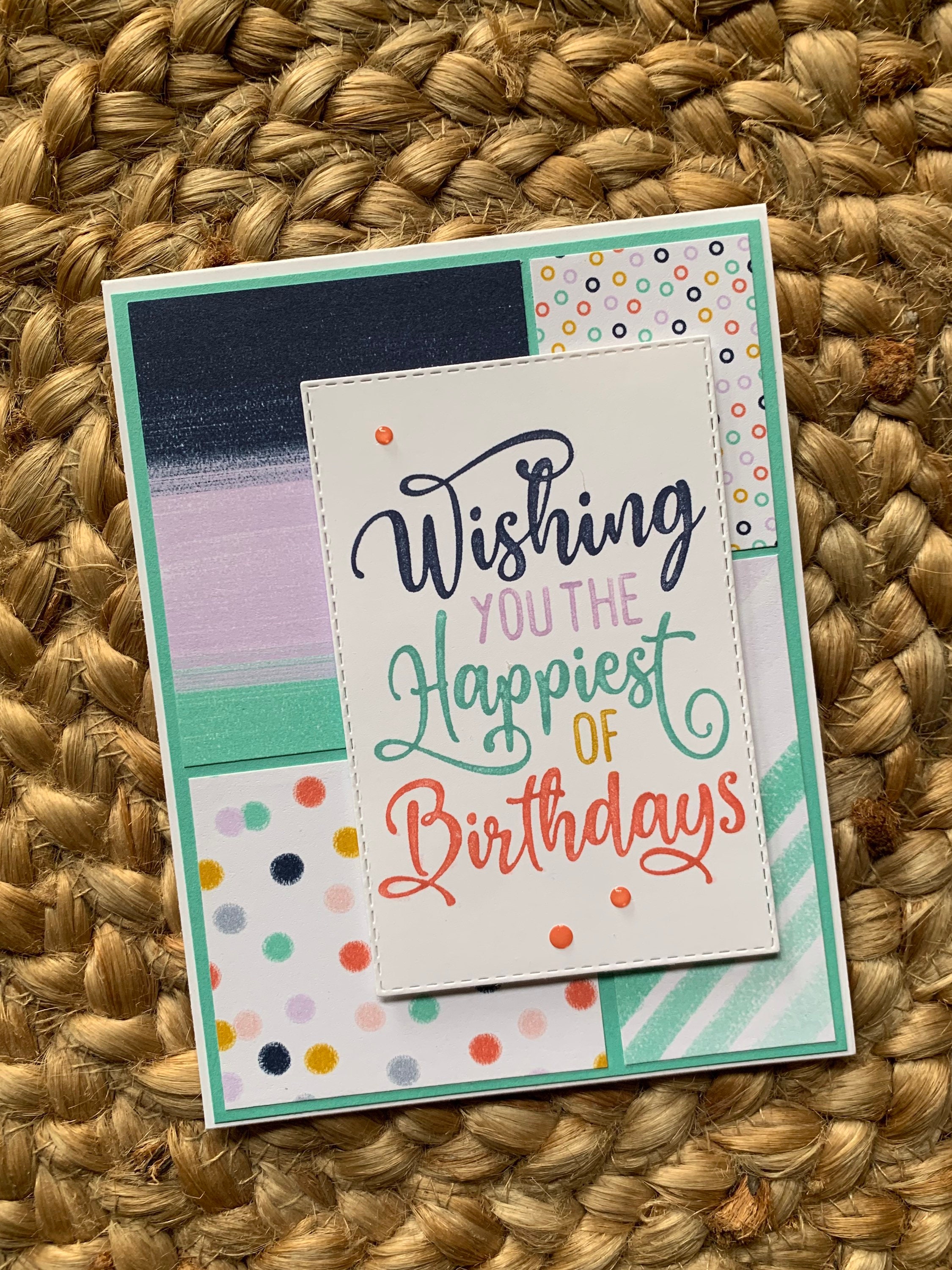 Wishing You The Happiest Of Birthdays Happy Birthday Card Wishing You The Happiest Of Birthdays | Etsy