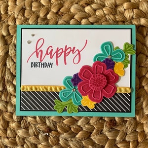 Happy Birthday Cards Sending Lots of Happy Set of Three - Etsy