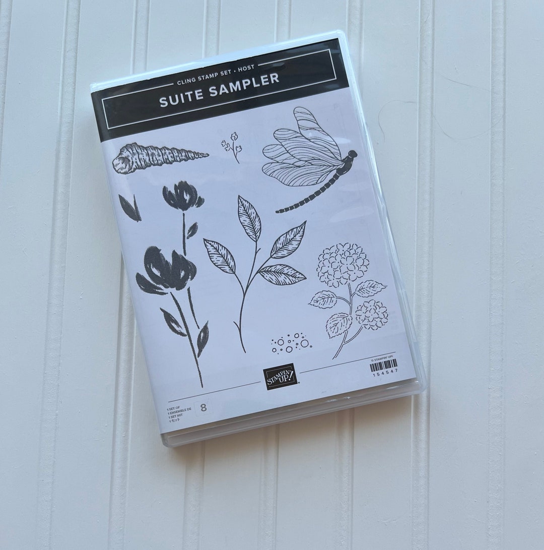 Sampler Stamp Suite Sampler Stamp Set: Retired Stampin Up! - New - Etsy