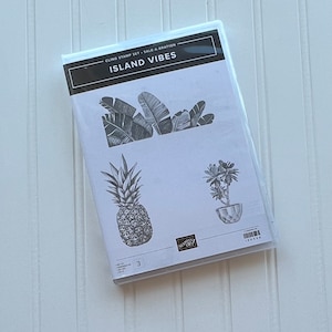 Island Vibes Stamp Set. Retired Stampin Up! Stamp set. New!